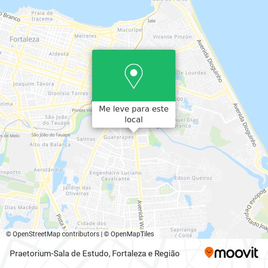 Praetorium-Sala de Estudo mapa
