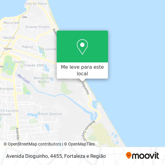 Avenida Dioguinho, 4455 mapa