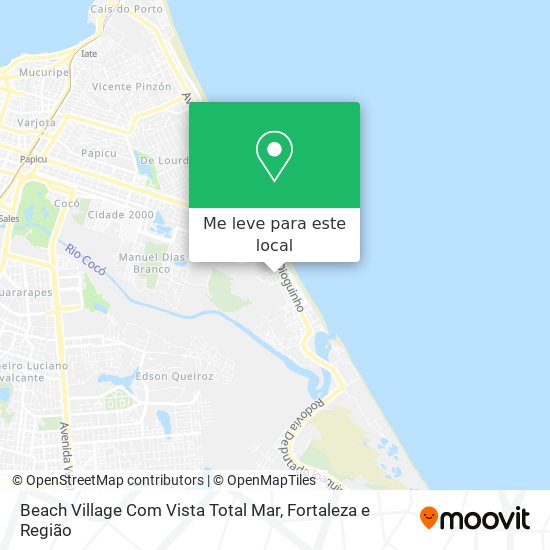 Beach Village Com Vista Total Mar mapa