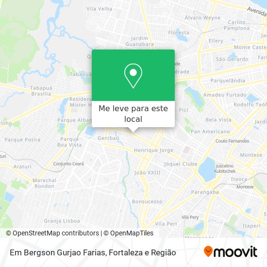 Em Bergson Gurjao Farias mapa