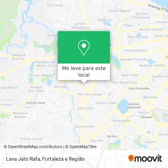 Lava Jato Rafa mapa