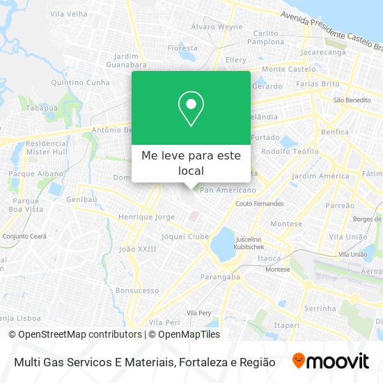 Multi Gas Servicos E Materiais mapa