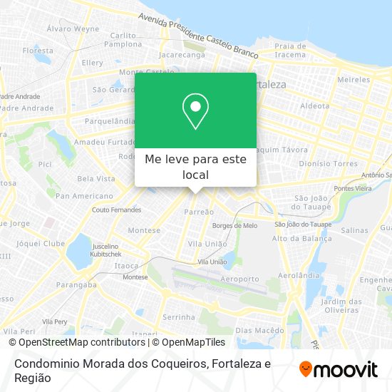 Condominio Morada dos Coqueiros mapa