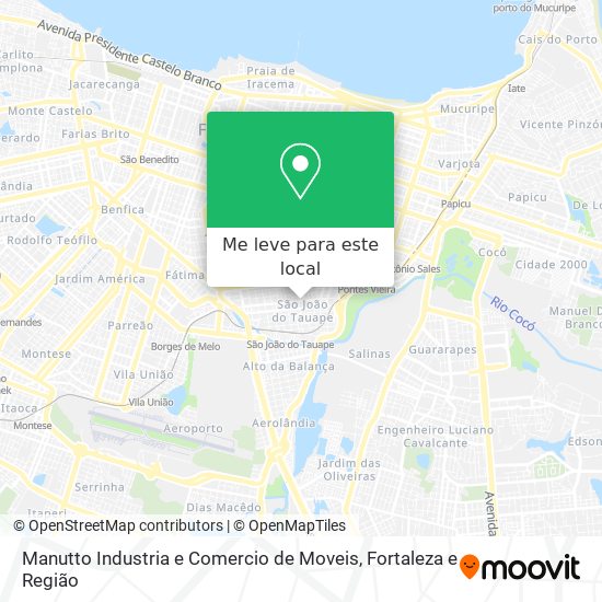 Manutto Industria e Comercio de Moveis mapa