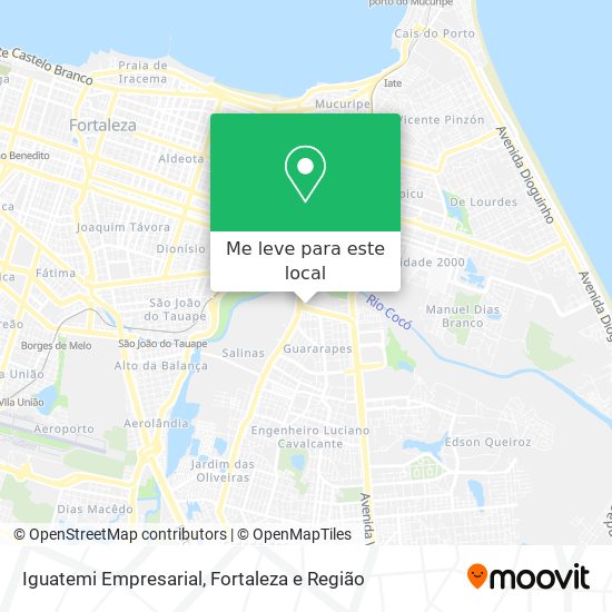 Iguatemi Empresarial mapa