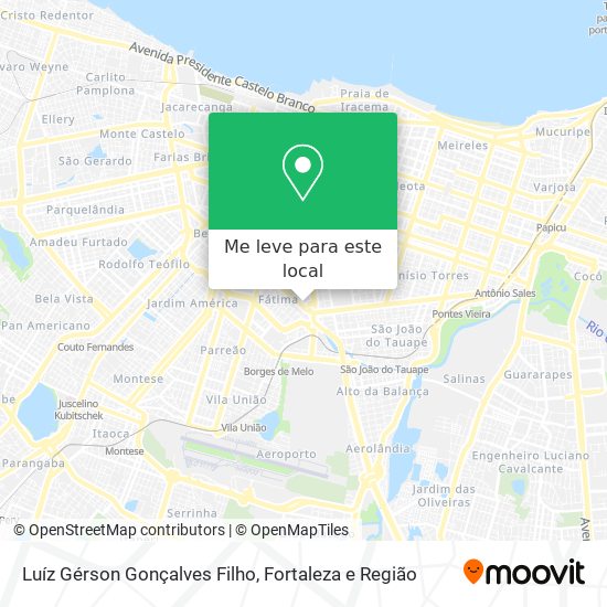 Luíz Gérson Gonçalves Filho mapa