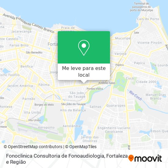 Fonoclinica Consultoria de Fonoaudiologia mapa