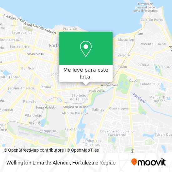 Wellington Lima de Alencar mapa