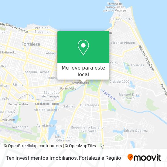 Ten Investimentos Imobiliarios mapa