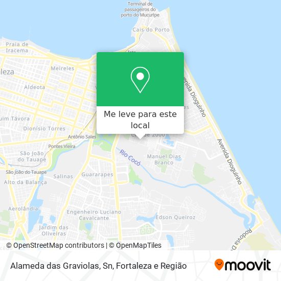 Alameda das Graviolas, Sn mapa