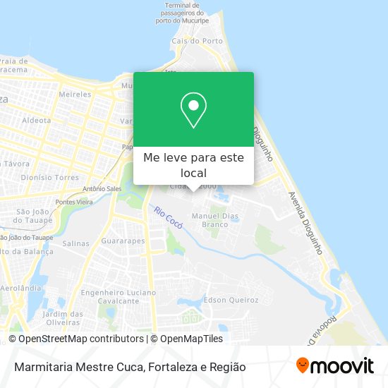 Marmitaria Mestre Cuca mapa