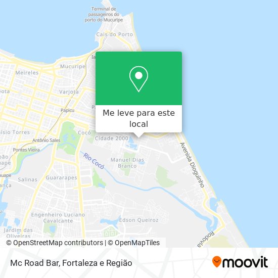 Mc Road Bar mapa
