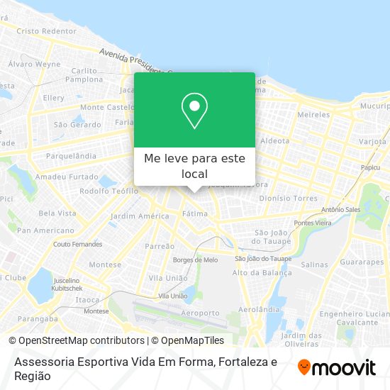 Assessoria Esportiva Vida Em Forma mapa