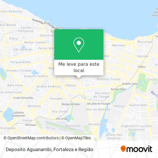 Deposito Aguanambi mapa