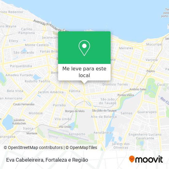 Eva Cabeleireira mapa