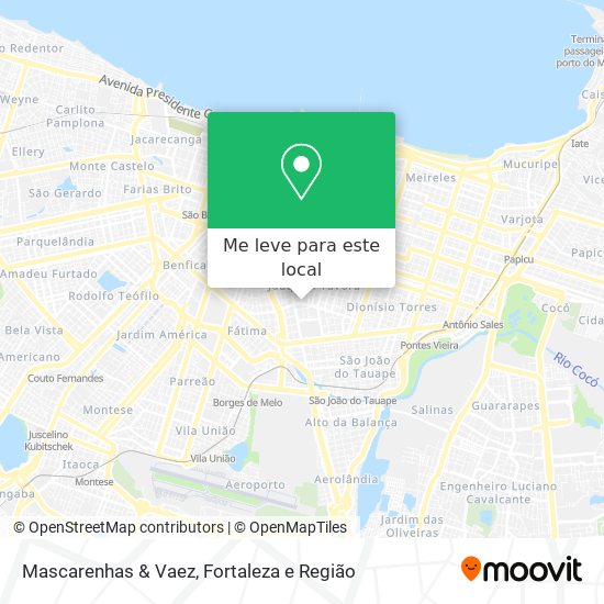 Mascarenhas & Vaez mapa