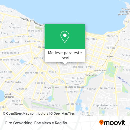 Giro Coworking mapa