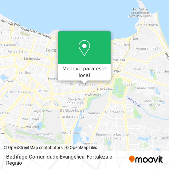 Bethfage-Comunidade Evangélica mapa