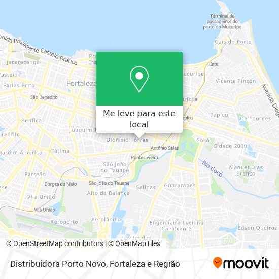 Distribuidora Porto Novo mapa