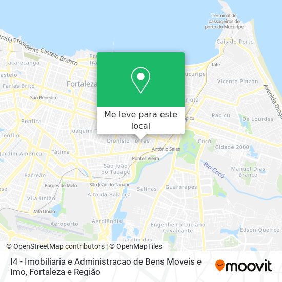 I4 - Imobiliaria e Administracao de Bens Moveis e Imo mapa