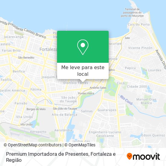 Premium Importadora de Presentes mapa