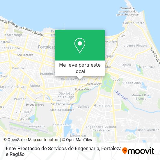 Enav Prestacao de Servicos de Engenharia mapa