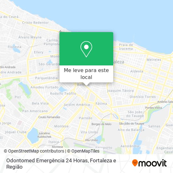Odontomed Emergência 24 Horas mapa