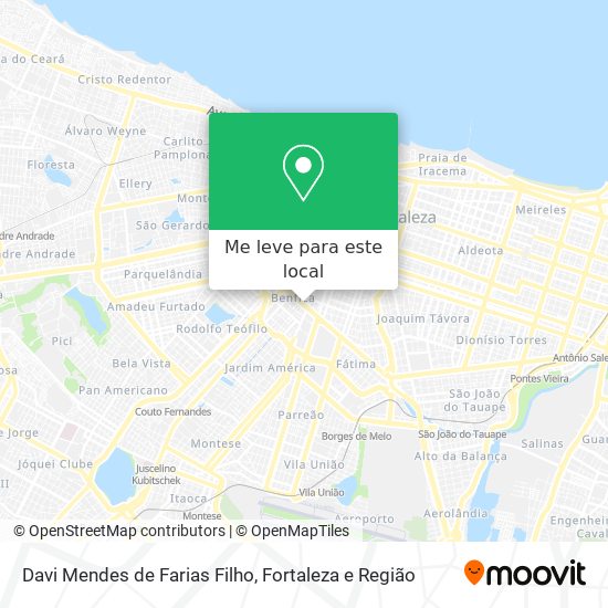 Davi Mendes de Farias Filho mapa