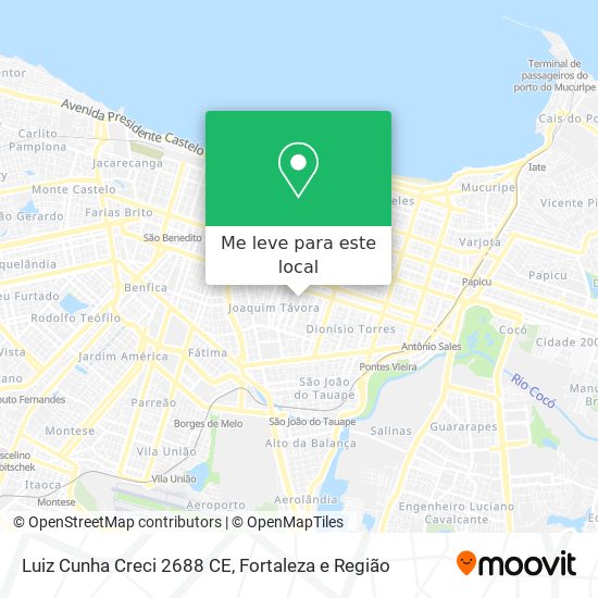 Luiz Cunha Creci 2688 CE mapa