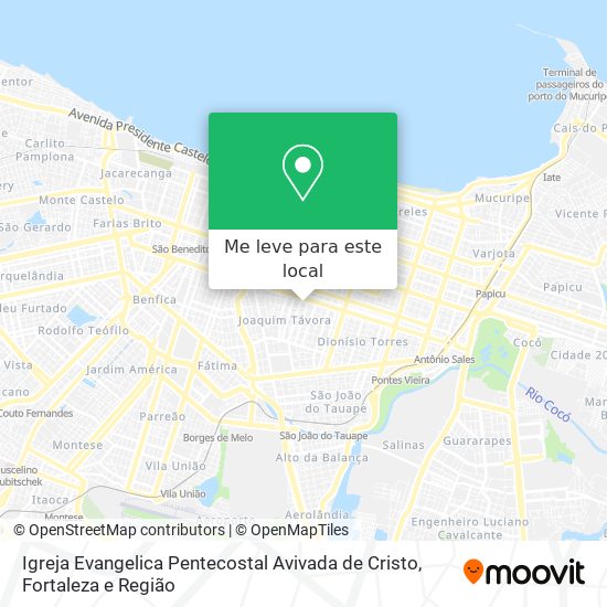Igreja Evangelica Pentecostal Avivada de Cristo mapa