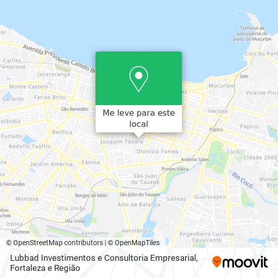 Lubbad Investimentos e Consultoria Empresarial mapa
