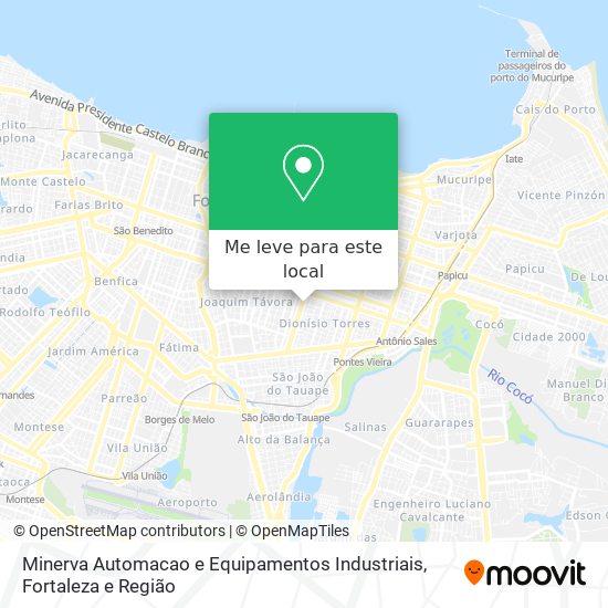 Minerva Automacao e Equipamentos Industriais mapa
