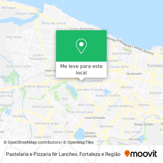 Pastelaria e Pizzaria Nr Lanches mapa