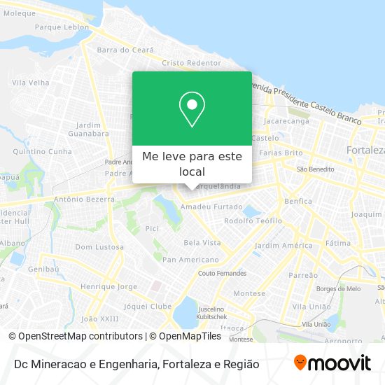 Dc Mineracao e Engenharia mapa