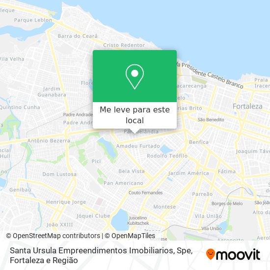 Santa Ursula Empreendimentos Imobiliarios, Spe mapa