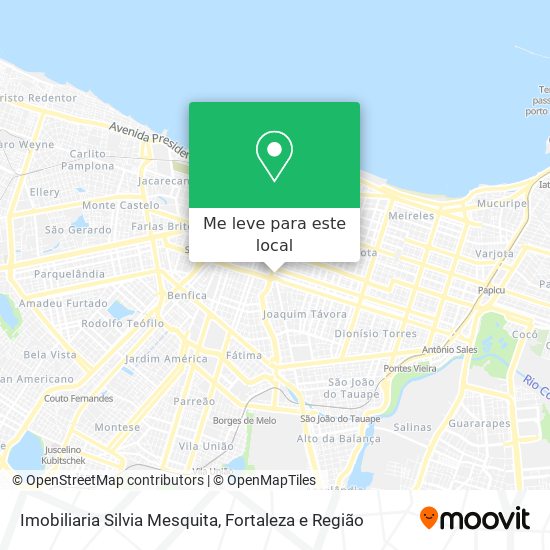 Imobiliaria Silvia Mesquita mapa