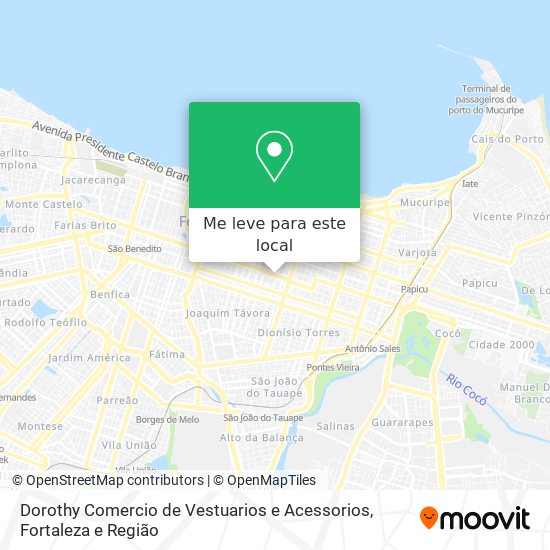Dorothy Comercio de Vestuarios e Acessorios mapa
