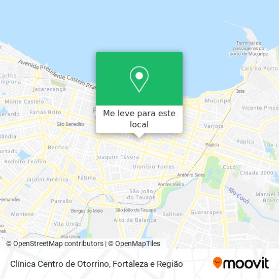 Clínica Centro de Otorrino mapa