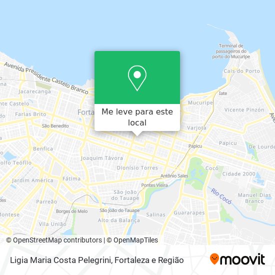 Ligia Maria Costa Pelegrini mapa
