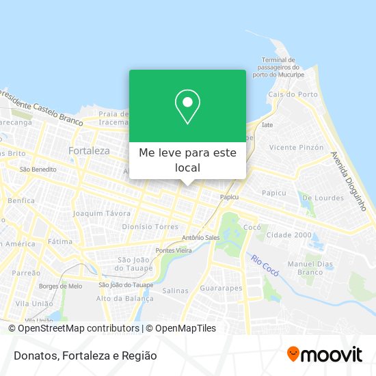 Donatos mapa