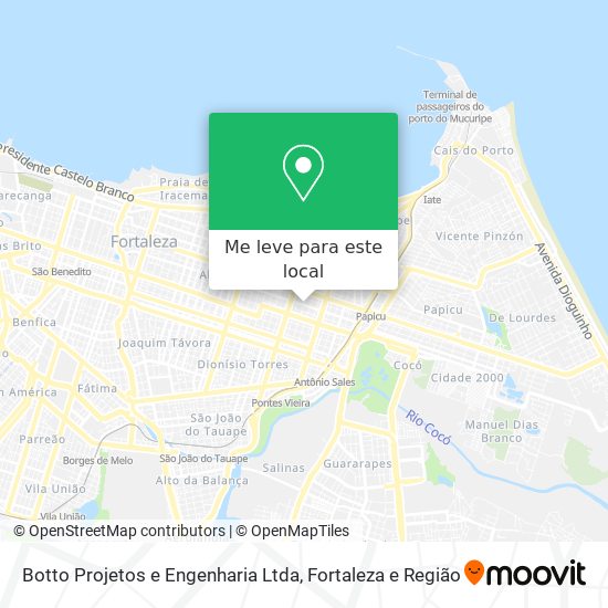 Botto Projetos e Engenharia Ltda mapa