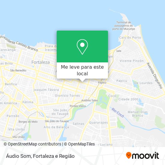 Áudio Som mapa