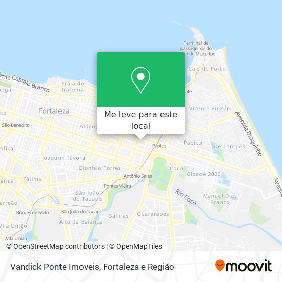 Vandick Ponte Imoveis mapa
