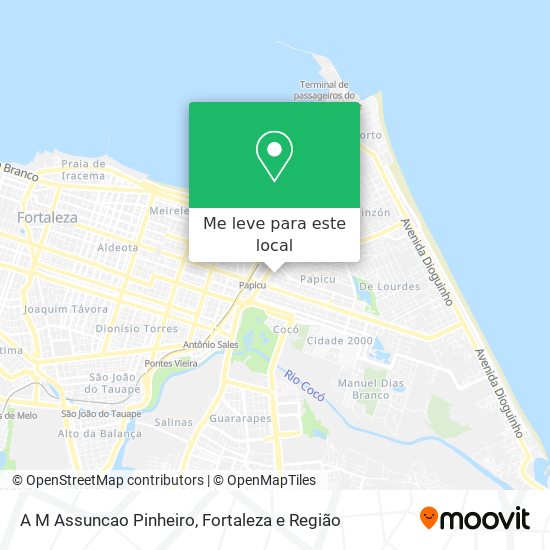A M Assuncao Pinheiro mapa