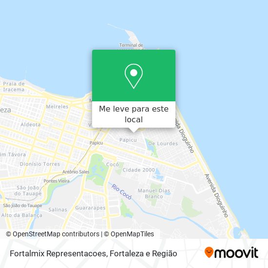 Fortalmix Representacoes mapa