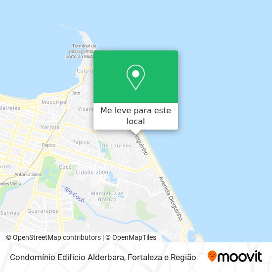 Condomínio Edifício Alderbara mapa