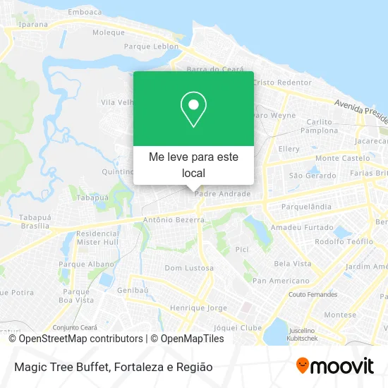 Magic Tree Buffet mapa