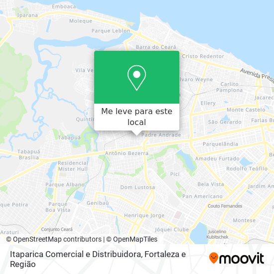 Itaparica Comercial e Distribuidora mapa