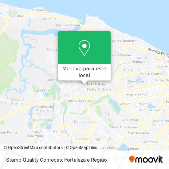 Stamp Quality Confeces mapa