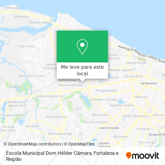 Escola Municipal Dom Hélder Câmara mapa